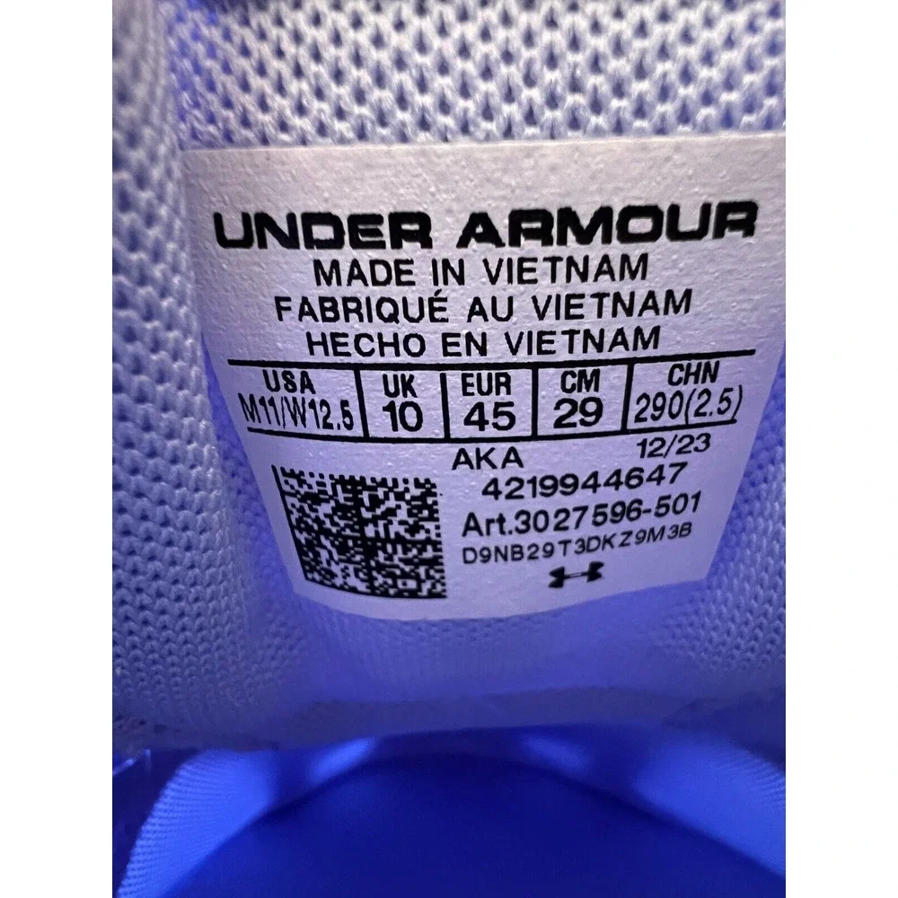 Under Armour HOVR Apparition Celeste Ivory Dune Size M11/W12.5